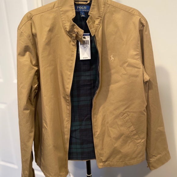 ralph lauren beige jacket